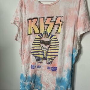 KISS Tie-Dye Graphic Tee